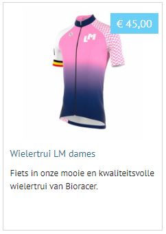 LM-wielertrui dames